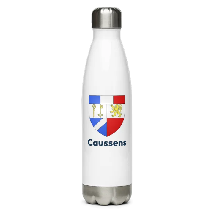 Gourde inox blason de Caussens