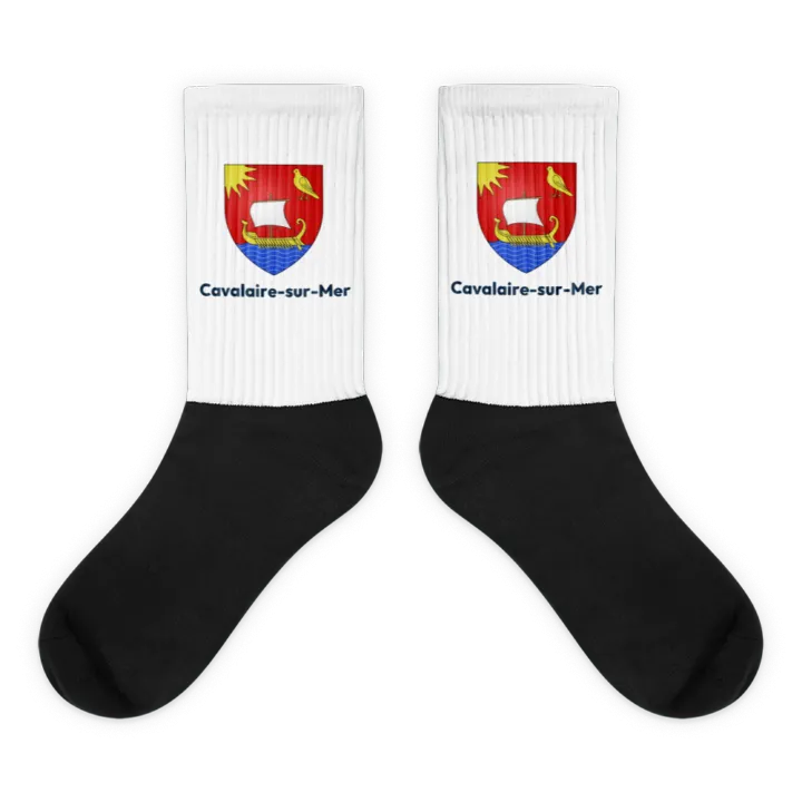 Chaussettes — blason de Cavalaire-sur-Mer