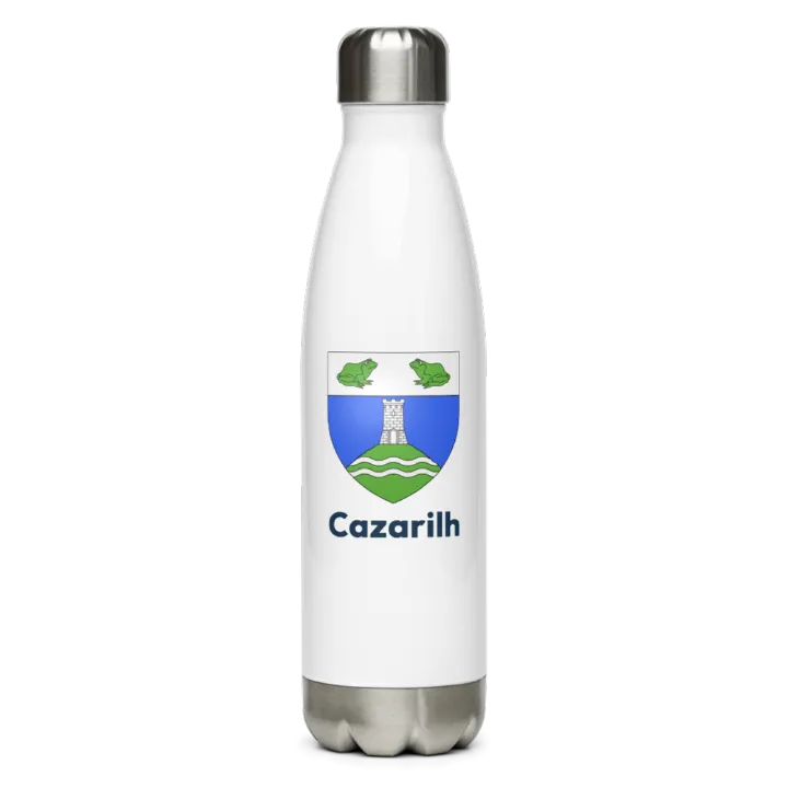Gourde inox blason de Cazarilh