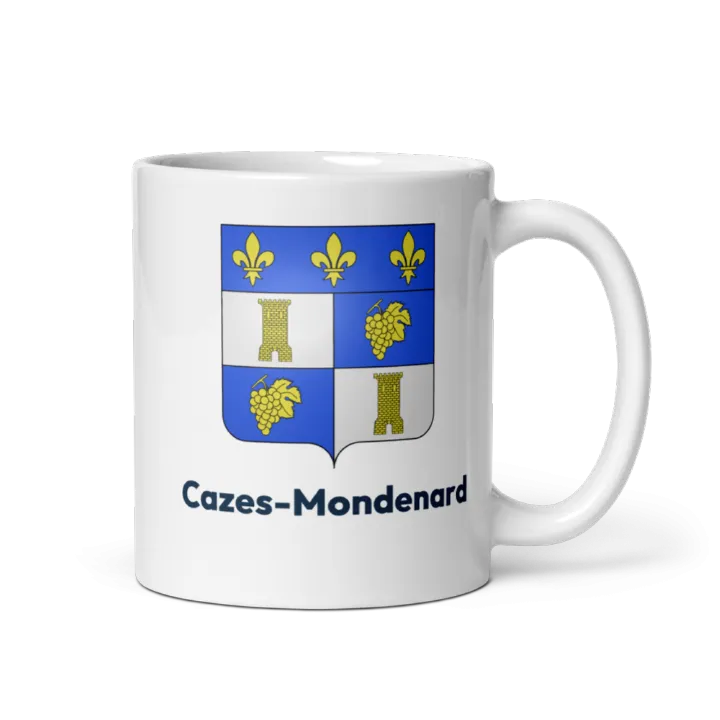 Mug blason de Cazes-Mondenard