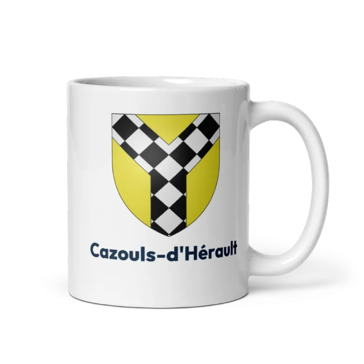 Mug blason de Cazouls-d'Hérault