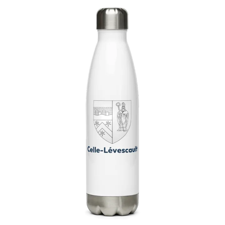 Gourde inox blason de Celle-Lévescault
