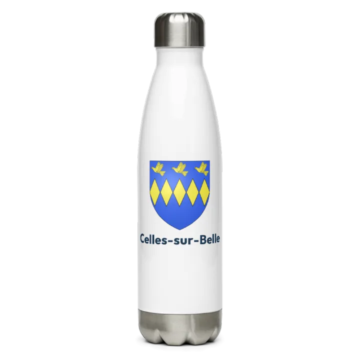 Gourde inox blason de Celles-sur-Belle