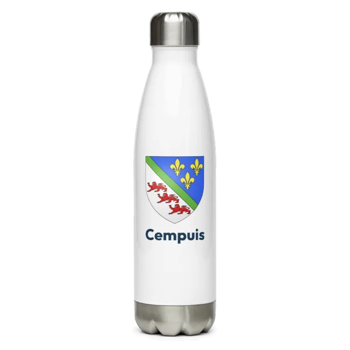 Gourde inox blason de Cempuis