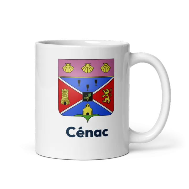 Mug blason de Cénac