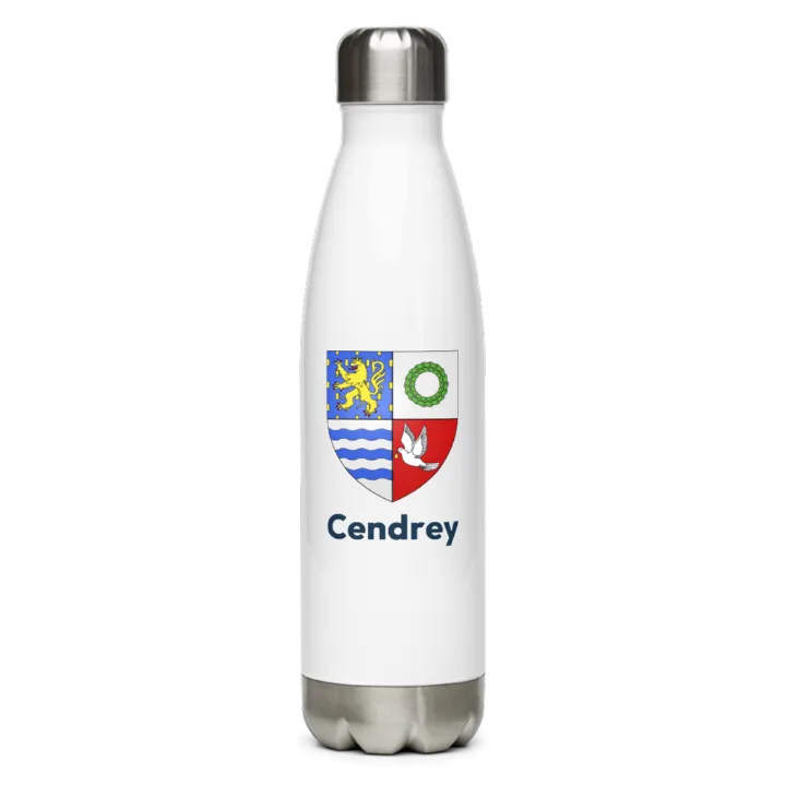 Gourde inox blason de Cendrey