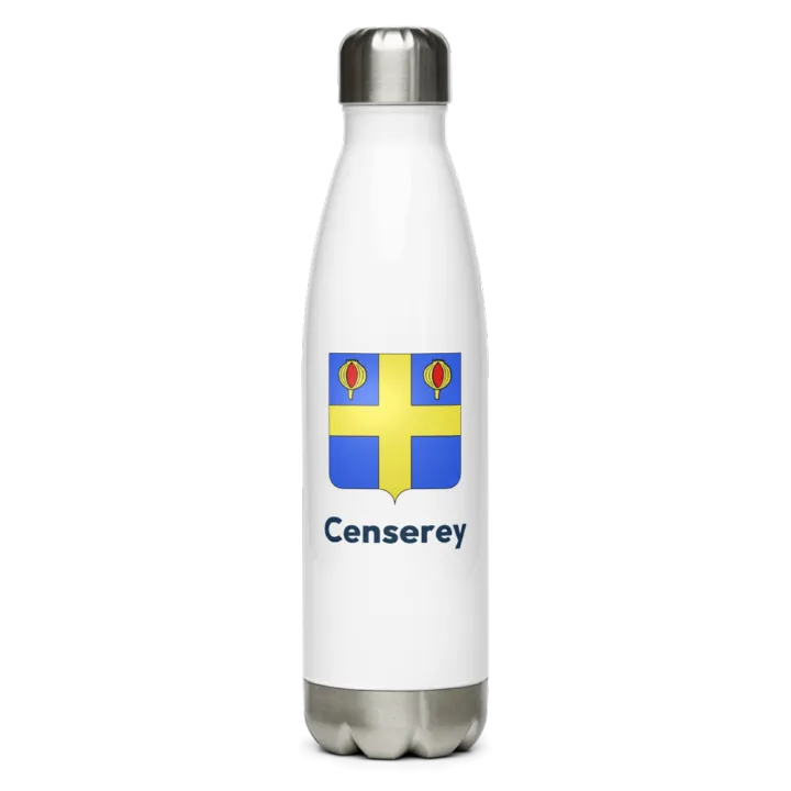 Gourde inox blason de Censerey