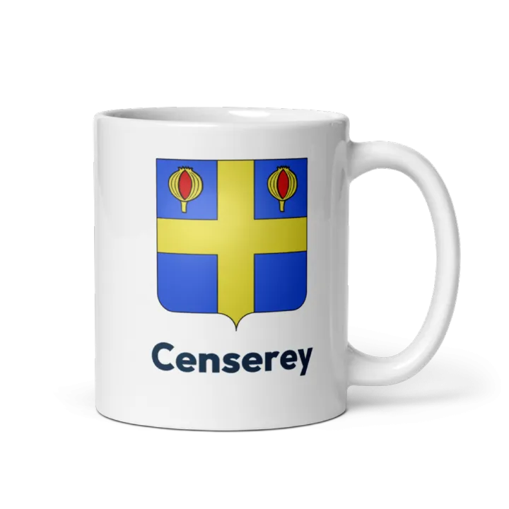 Mug blason de Censerey