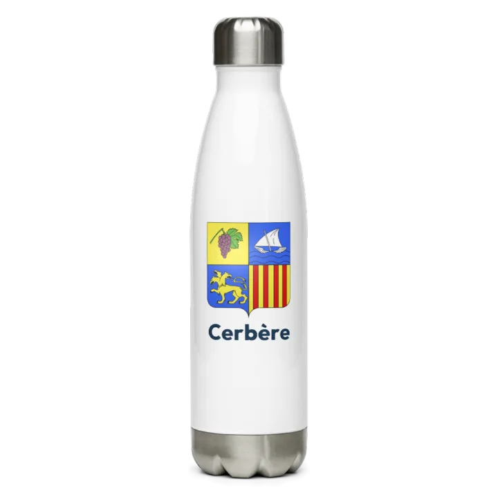 Gourde inox blason de Cerbère