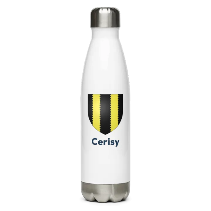 Gourde inox blason de Cerisy