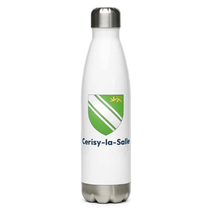 Gourde inox blason de Cerisy-la-Salle