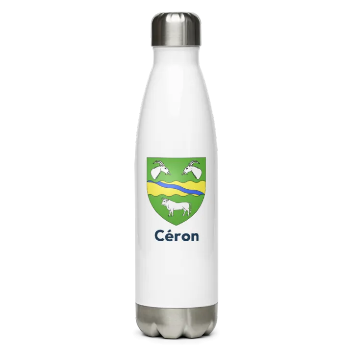 Gourde inox blason de Céron