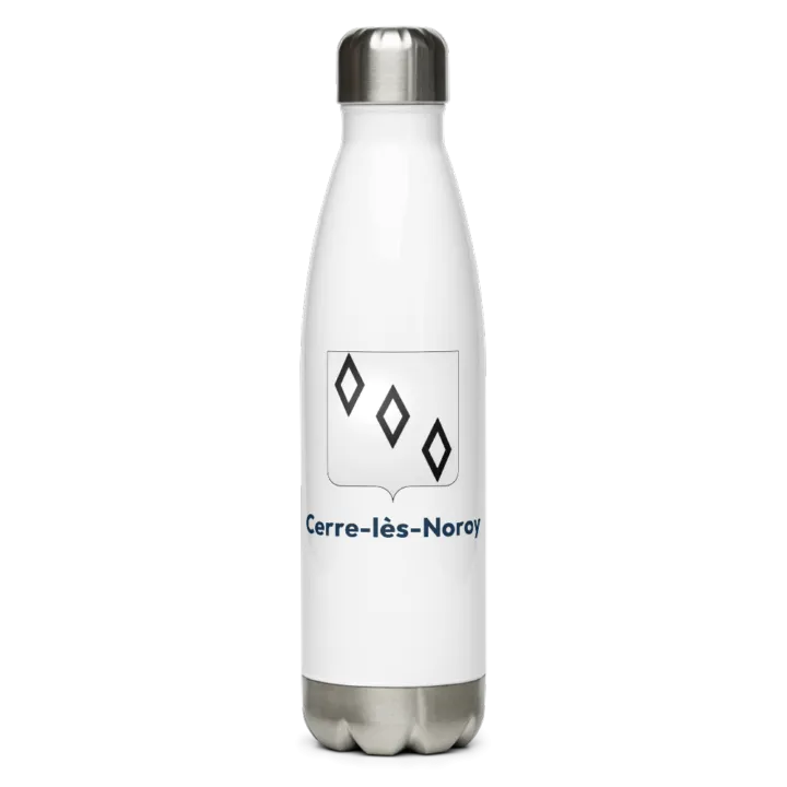 Gourde inox blason de Cerre-lès-Noroy