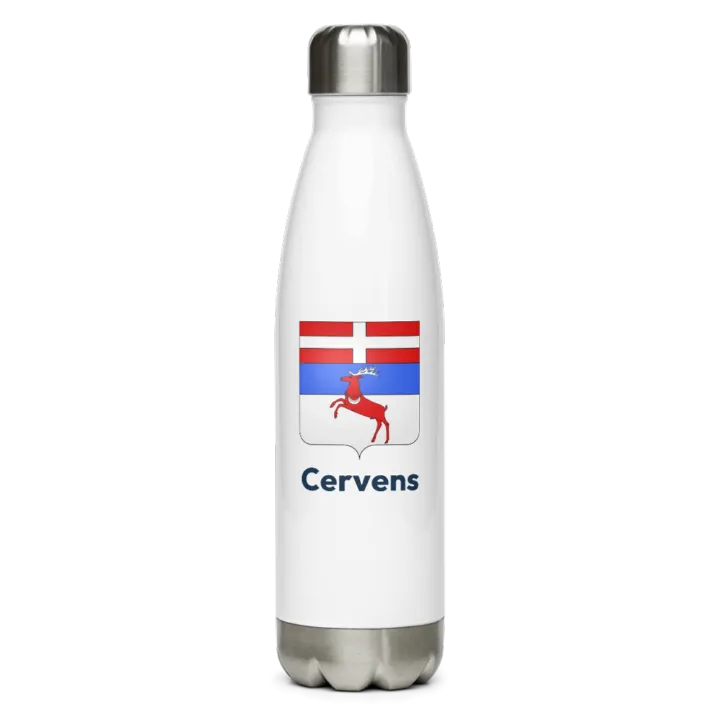 Gourde inox blason de Cervens