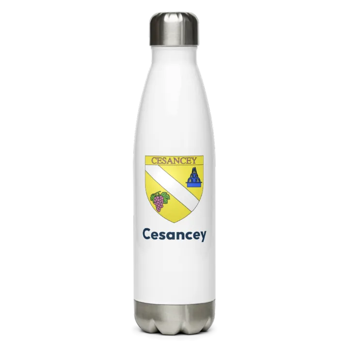 Gourde inox blason de Cesancey