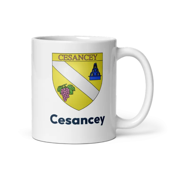 Mug blason de Cesancey