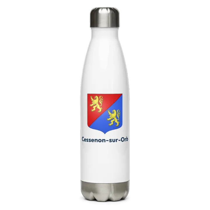 Gourde inox blason de Cessenon-sur-Orb