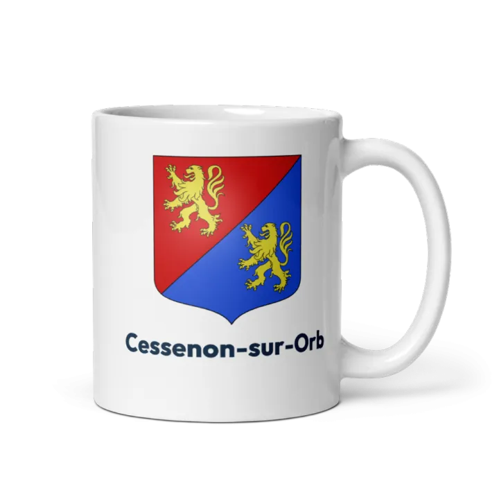 Mug blason de Cessenon-sur-Orb