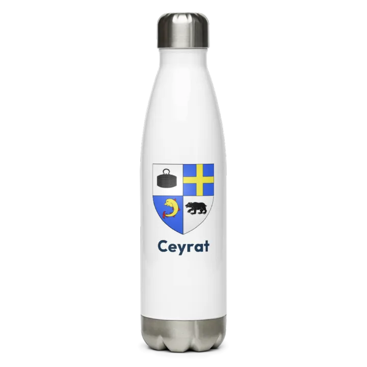 Gourde inox blason de Ceyrat