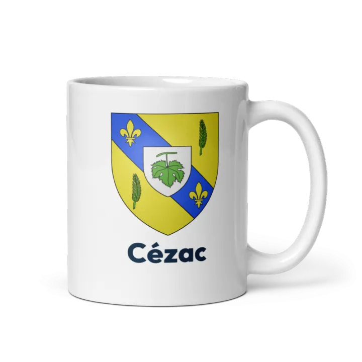 Mug blason de Cézac