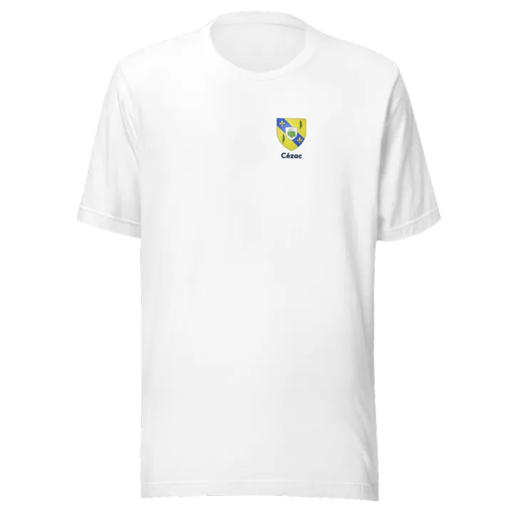 T-shirt blason de Cézac