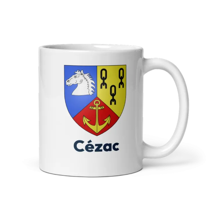 Mug blason de Cézac