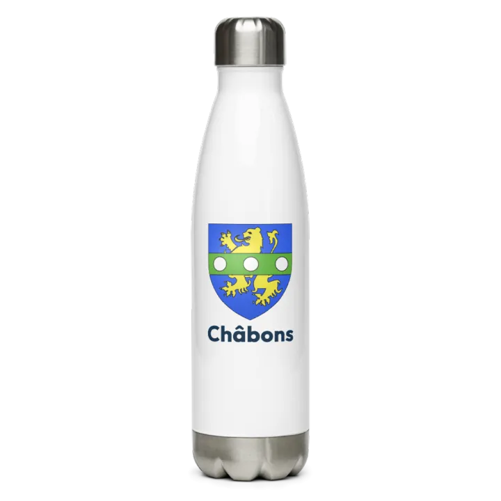 Gourde inox blason de Châbons