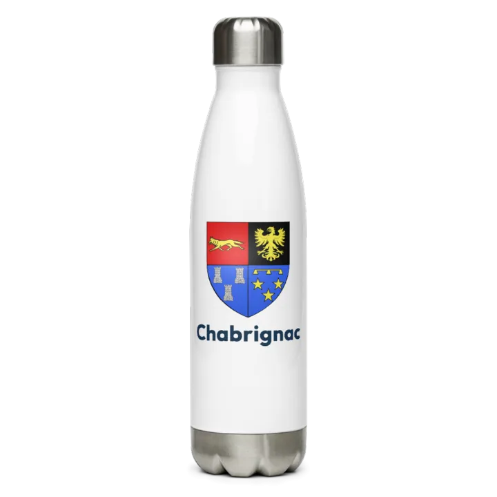 Gourde inox blason de Chabrignac