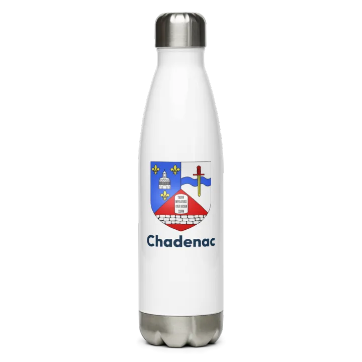 Gourde inox blason de Chadenac