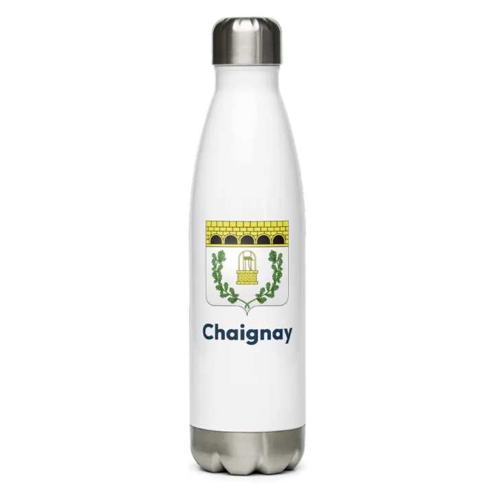 Gourde inox blason de Chaignay