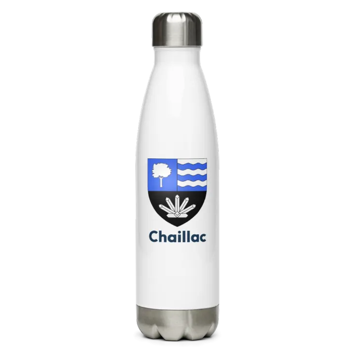 Gourde inox blason de Chaillac