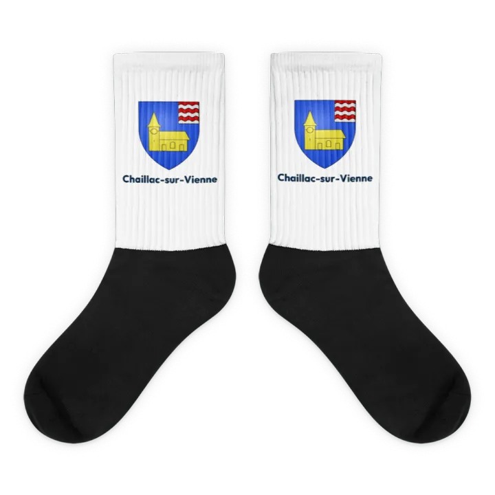 Chaussettes — blason de Chaillac-sur-Vienne