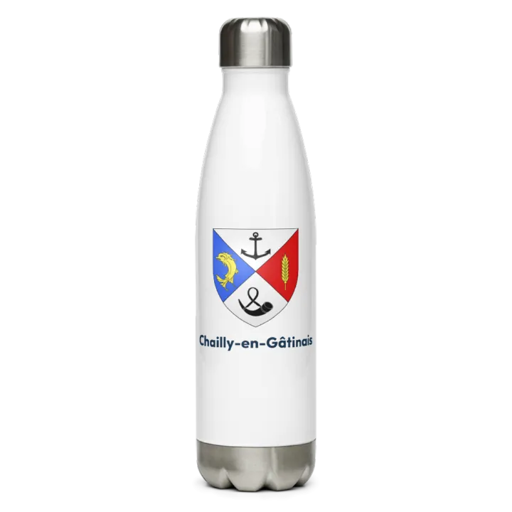 Gourde inox blason de Chailly-en-Gâtinais