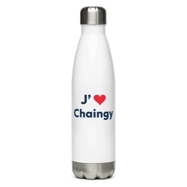 Gourde inox « J’❤ Chaingy »