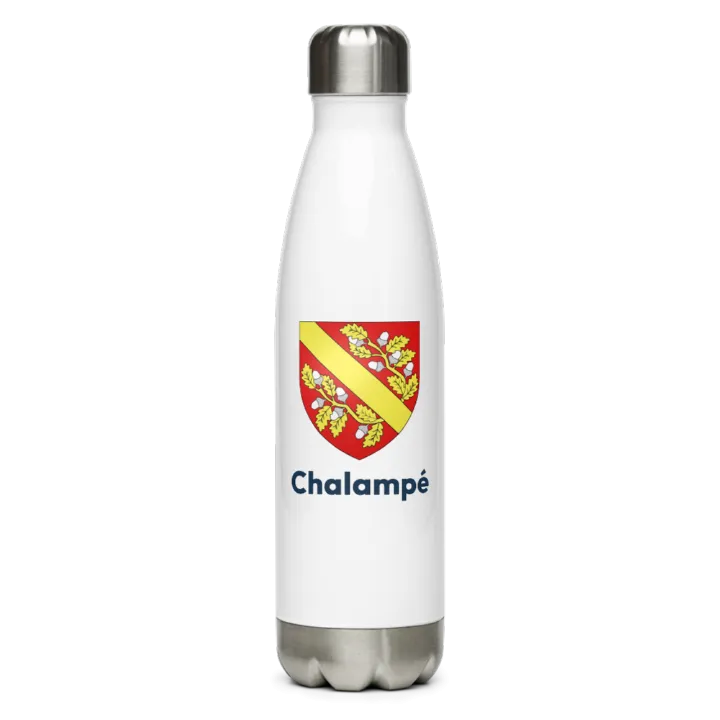 Gourde inox — blason de Chalampé