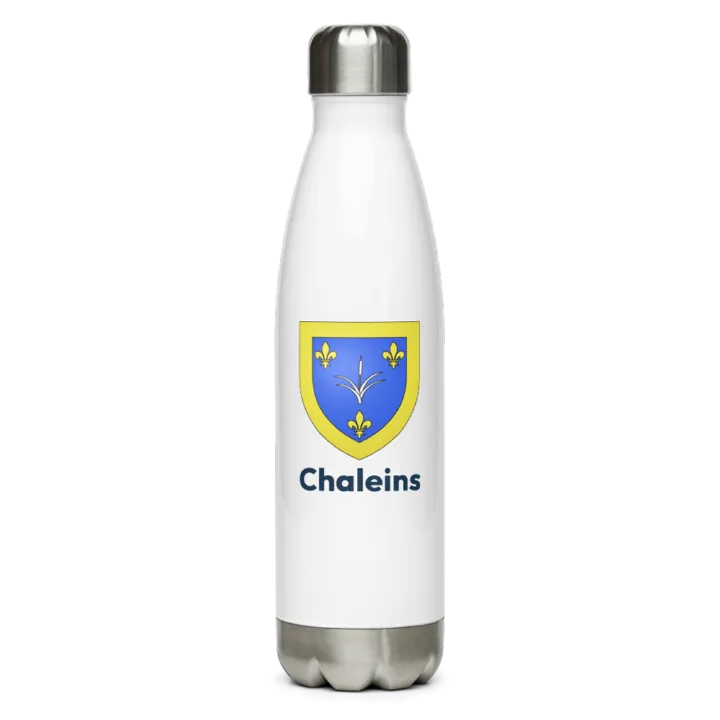 Gourde inox blason de Chaleins