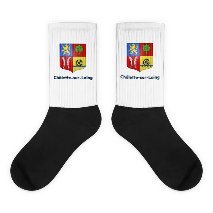 Chaussettes — blason de Châlette-sur-Loing