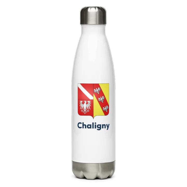 Gourde inox blason de Chaligny