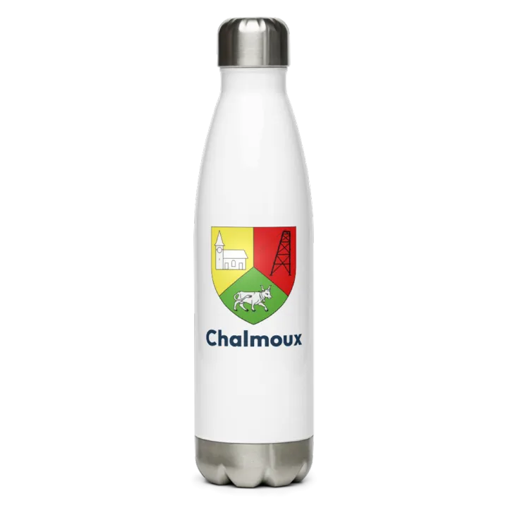 Gourde inox blason de Chalmoux
