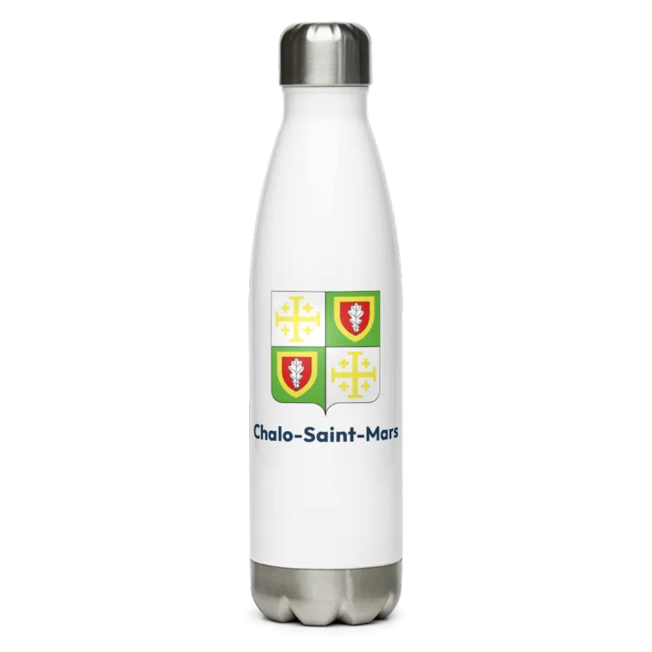 Gourde inox blason de Chalo-Saint-Mars