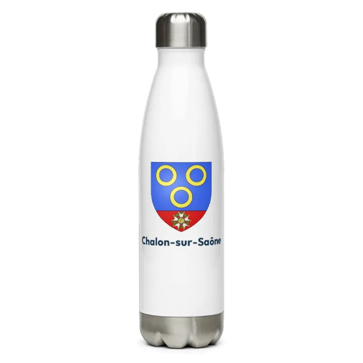 Gourde inox blason de Chalon-sur-Saône