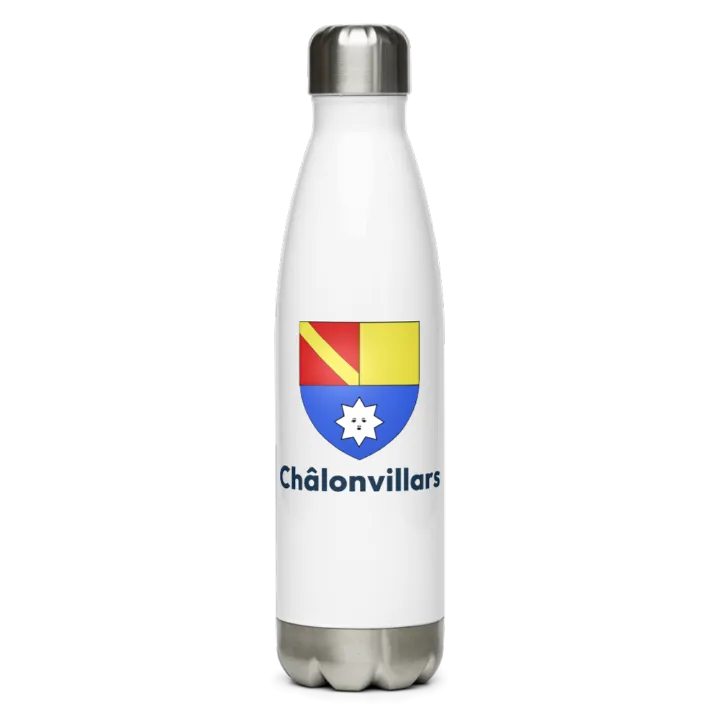 Gourde inox blason de Châlonvillars