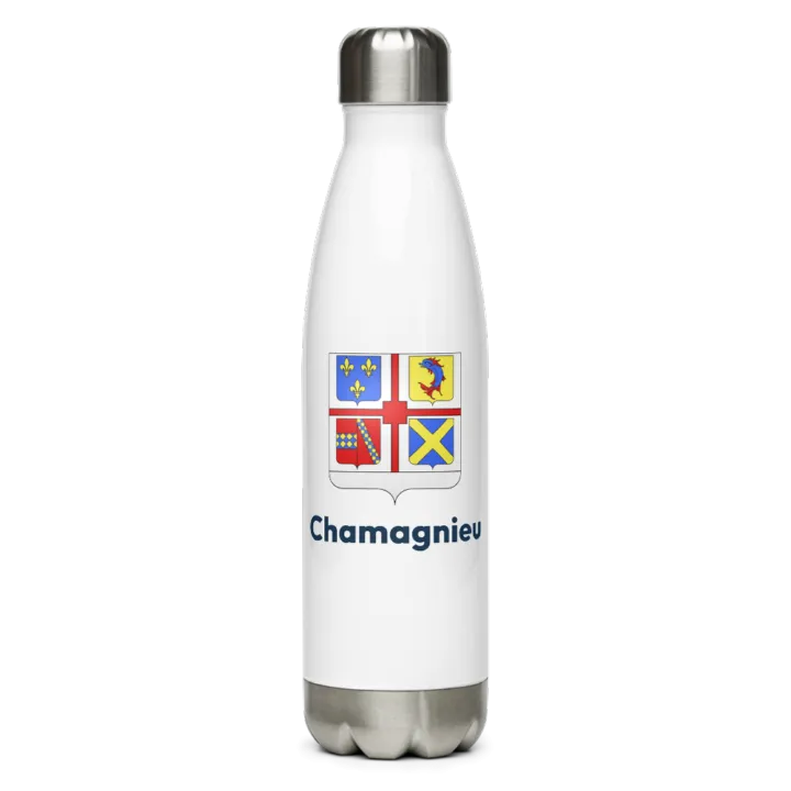 Gourde inox blason de Chamagnieu