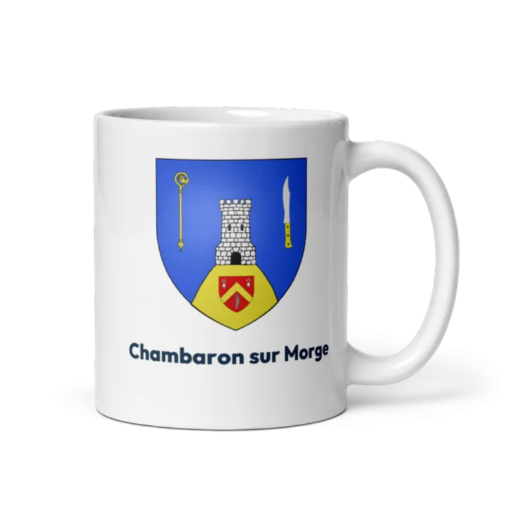 Mug blason de Chambaron sur Morge