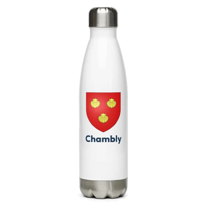Gourde inox blason de Chambly