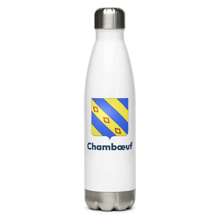 Gourde inox blason de Chambœuf