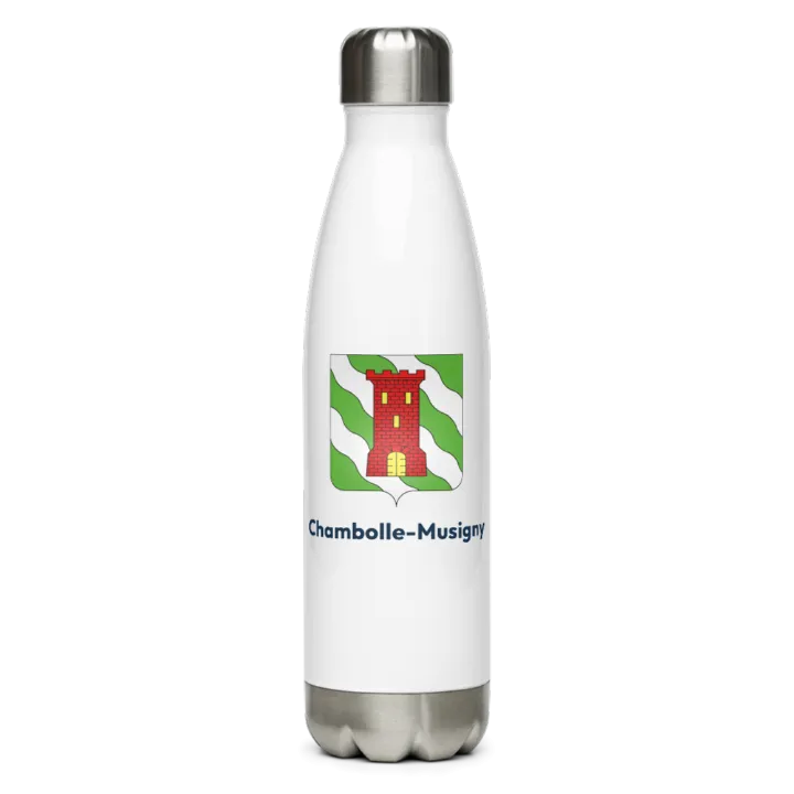 Gourde inox — blason de Chambolle-Musigny