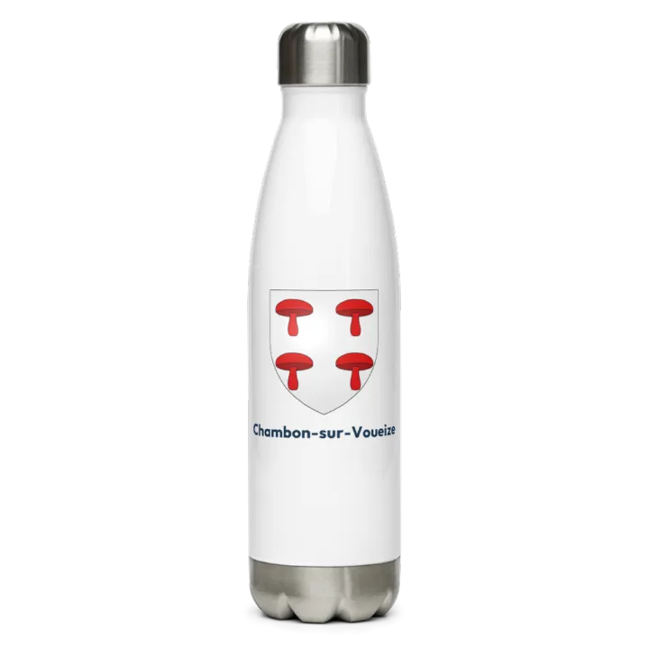 Gourde inox blason de Chambon-sur-Voueize