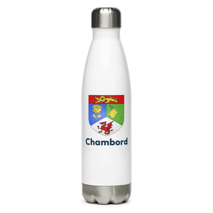 Gourde inox blason de Chambord