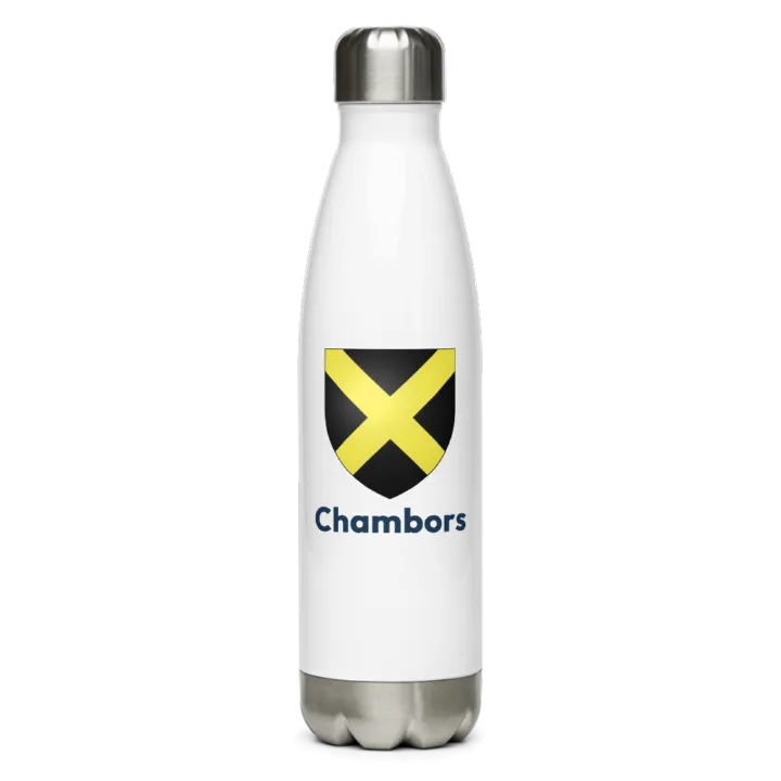 Gourde inox blason de Chambors